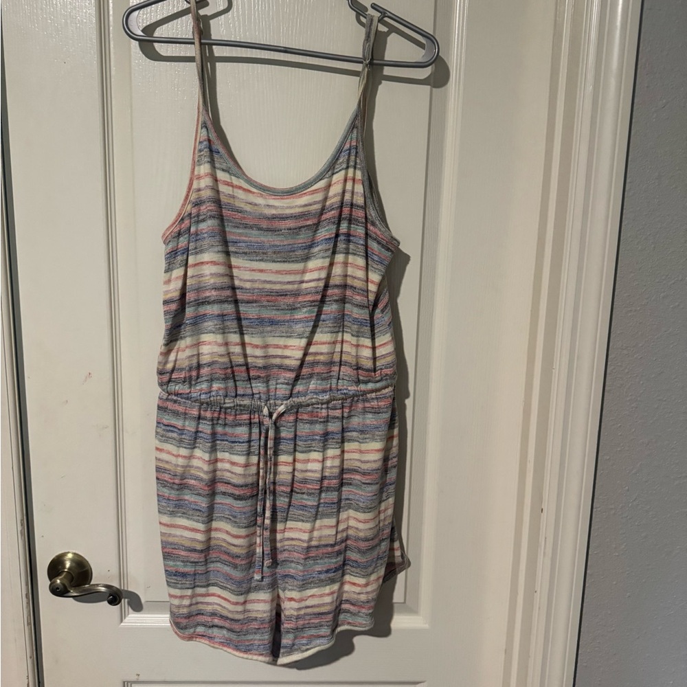 Mossimo Supply Co. Multicolor Striped Romper